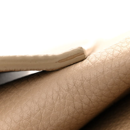 Balenciaga Grained Calfskin Le Dix Small Soft Cartable Beige Seigle 12 of 14