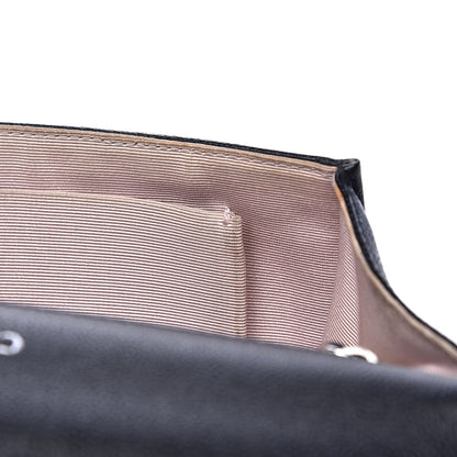 Christian Dior Grained Calfskin Medium Diorama Flap Bag Black 18 of 18