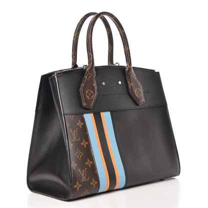 Louis Vuitton Epi Calfskin Monogram City Steamer MM 3 of 12