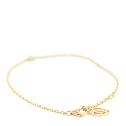 Cartier 18K Yellow Gold Diamond SM D'Amour Bracelet 6 of 12