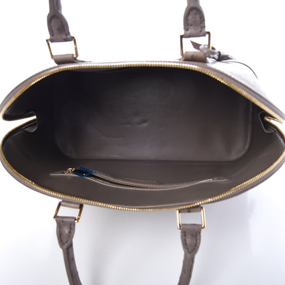 Louis Vuitton Ostrich Alma GM Gris 5 of 7