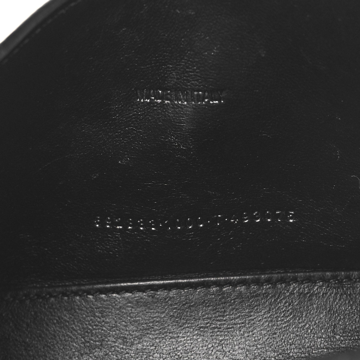 Grained Calfskin Hourglass Top Handle Bag XS Black