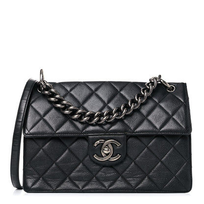 Chanel Caviar Quilted Large Retro Class Flap Black 1 of 26