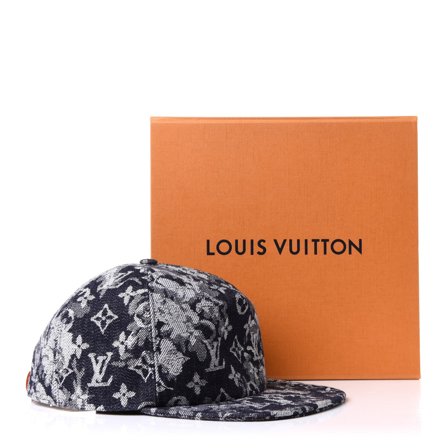 Monogram Tapestry Cap 58 Blue