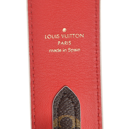 Louis Vuitton Monogram Bandouliere Shoulder Strap Red 3 of 5