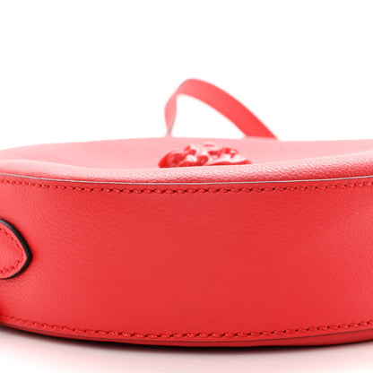Versace Calfskin La Medusa Round Camera Bag Red 8 of 9