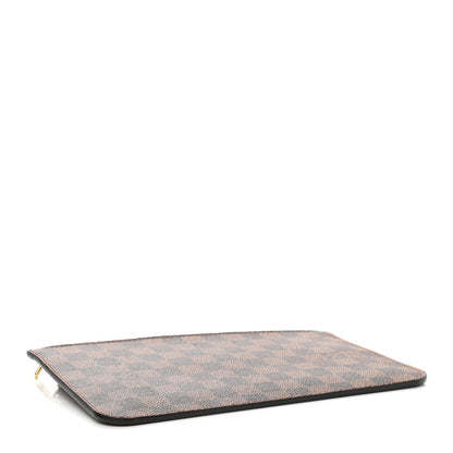 Louis Vuitton Damier Ebene Neverfull MM GM Pochette Rose Ballerine 4 of 7