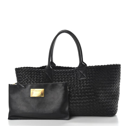 Bottega Veneta Nappa Intrecciato Medium Cabat Black 3 of 10