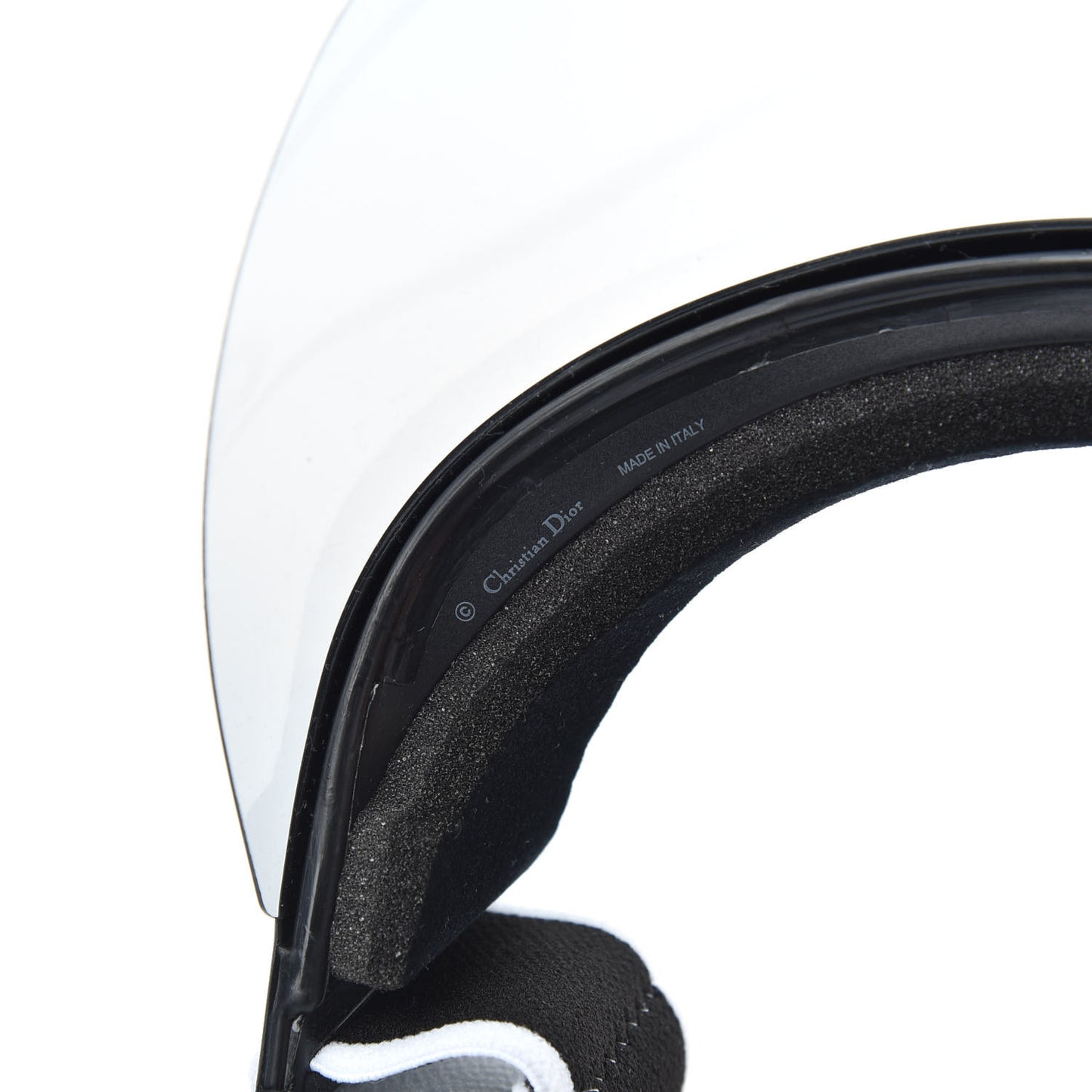 Mirrored DiorClub1 Sun Visor Black