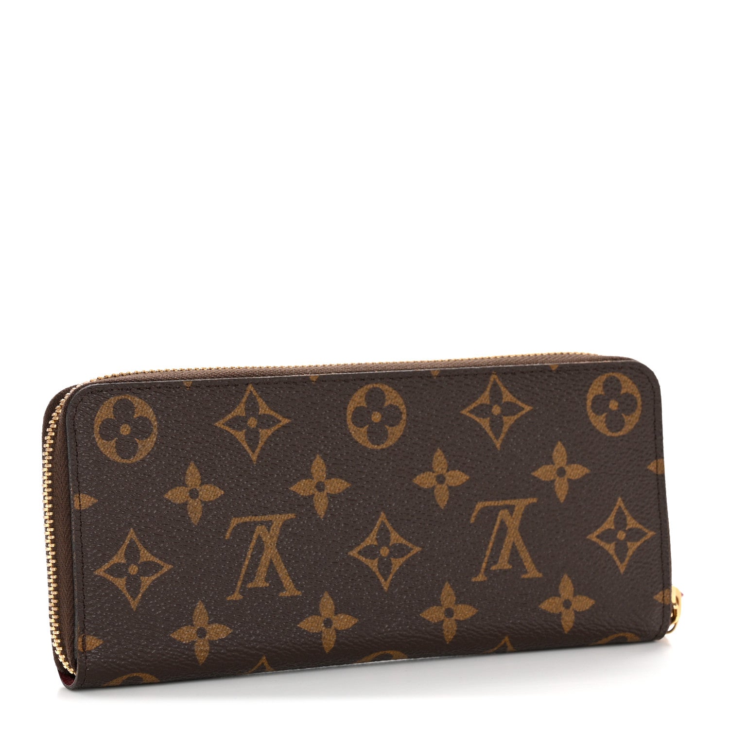 Louis Vuitton Monogram Clemence Wallet Fuchsia 3 of 10