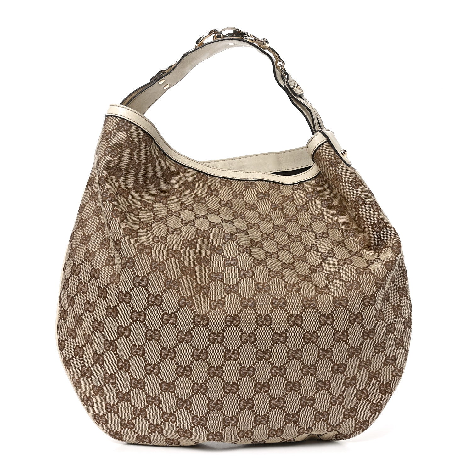 Gucci Monogram Large Wave Hobo Off White 1 of 10