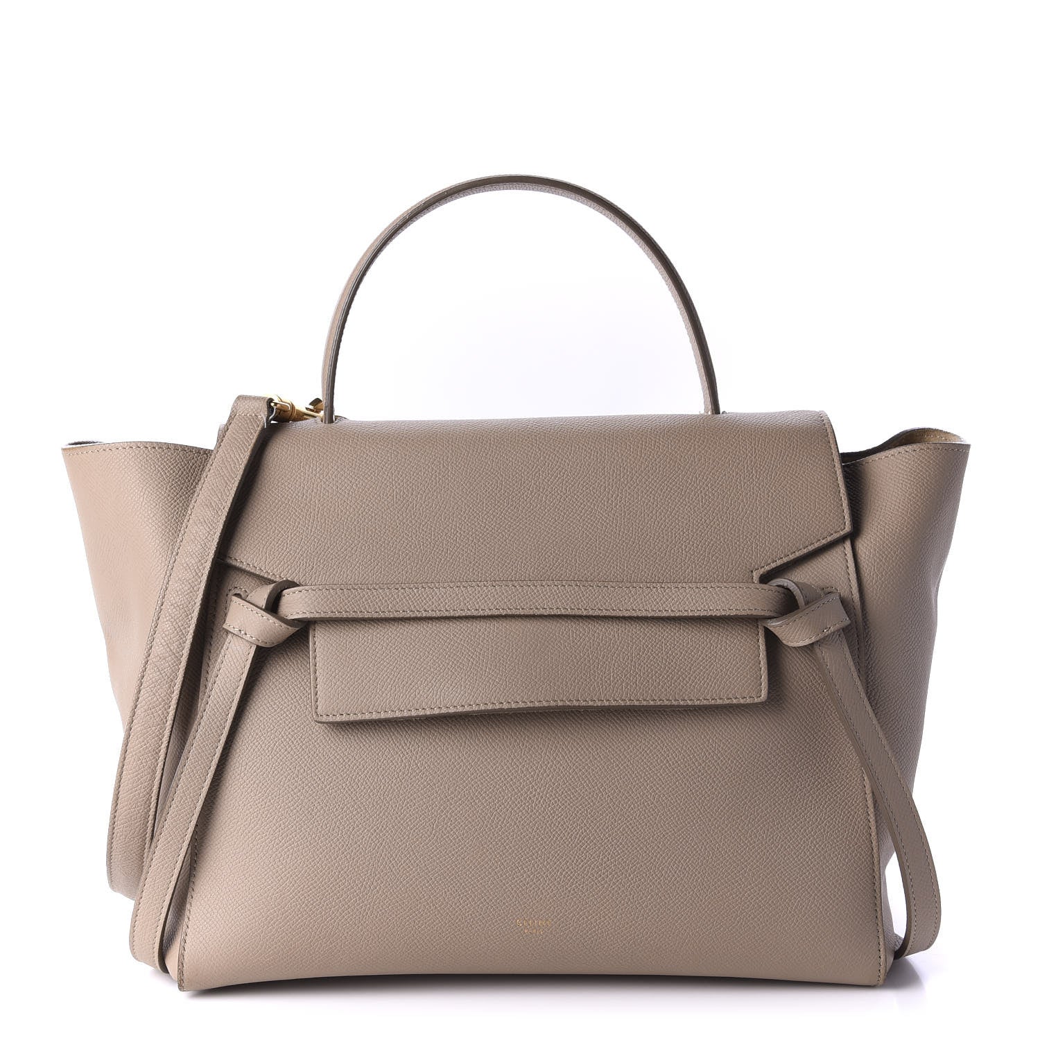Celine Grained Calfskin Mini Belt Bag Light Taupe 1 of 14