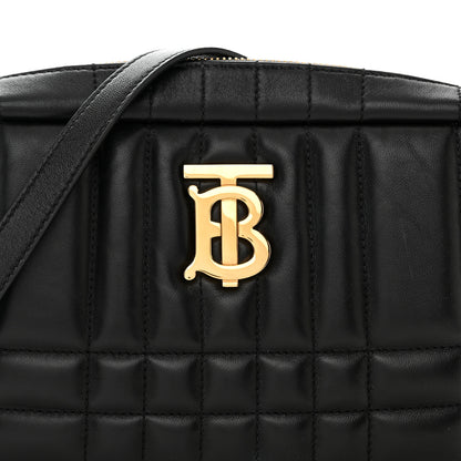 Burberry Calfskin Quilted Small Lola Camera Bag Black 8 of 10