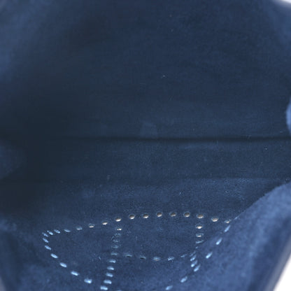 Hermes Taurillon Clemence EVELYNE III PM Deep Blue 5 of 11