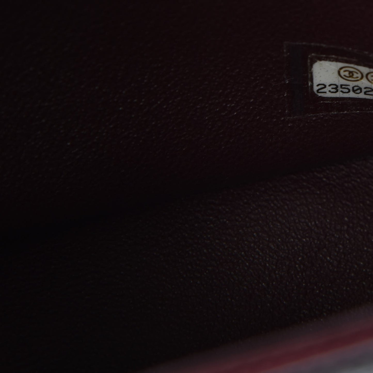 Lambskin Mini Square Flap Black Khaki