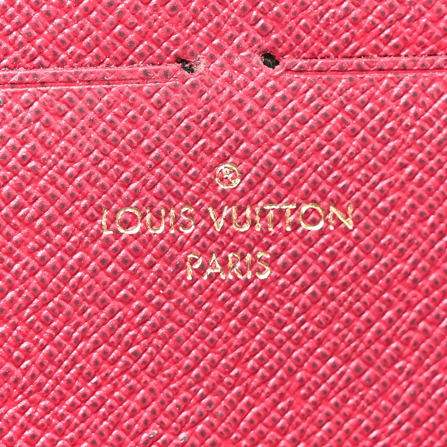 Louis Vuitton Monogram Clemence Wallet Fuchsia 7 of 10