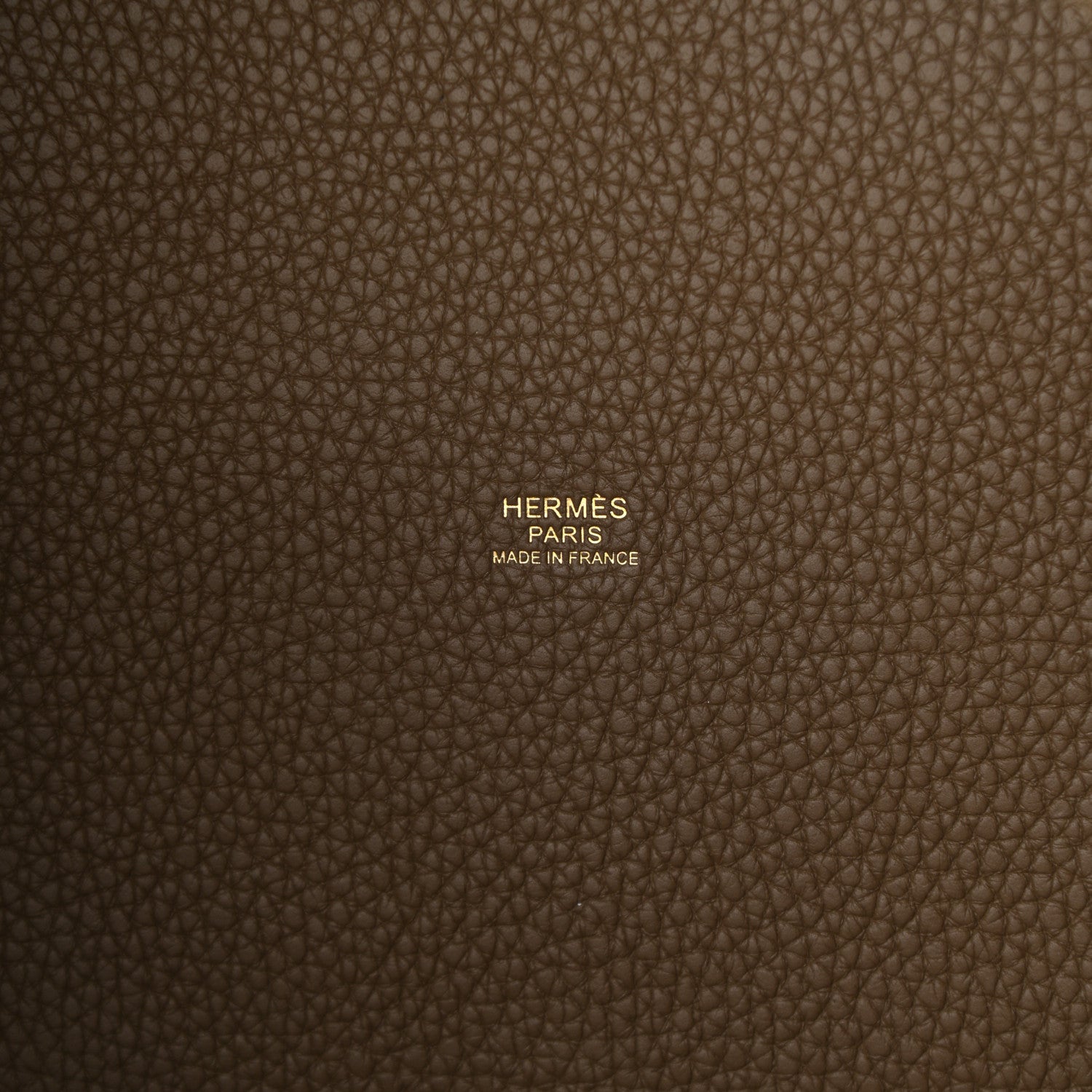 Hermes Taurillon Clemence Picotin Lock 22 MM Etoupe 6 of 11