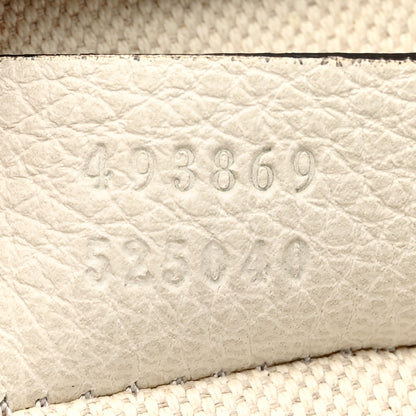 Gucci Grained Calfskin Logo Belt Bag White 7 of 13
