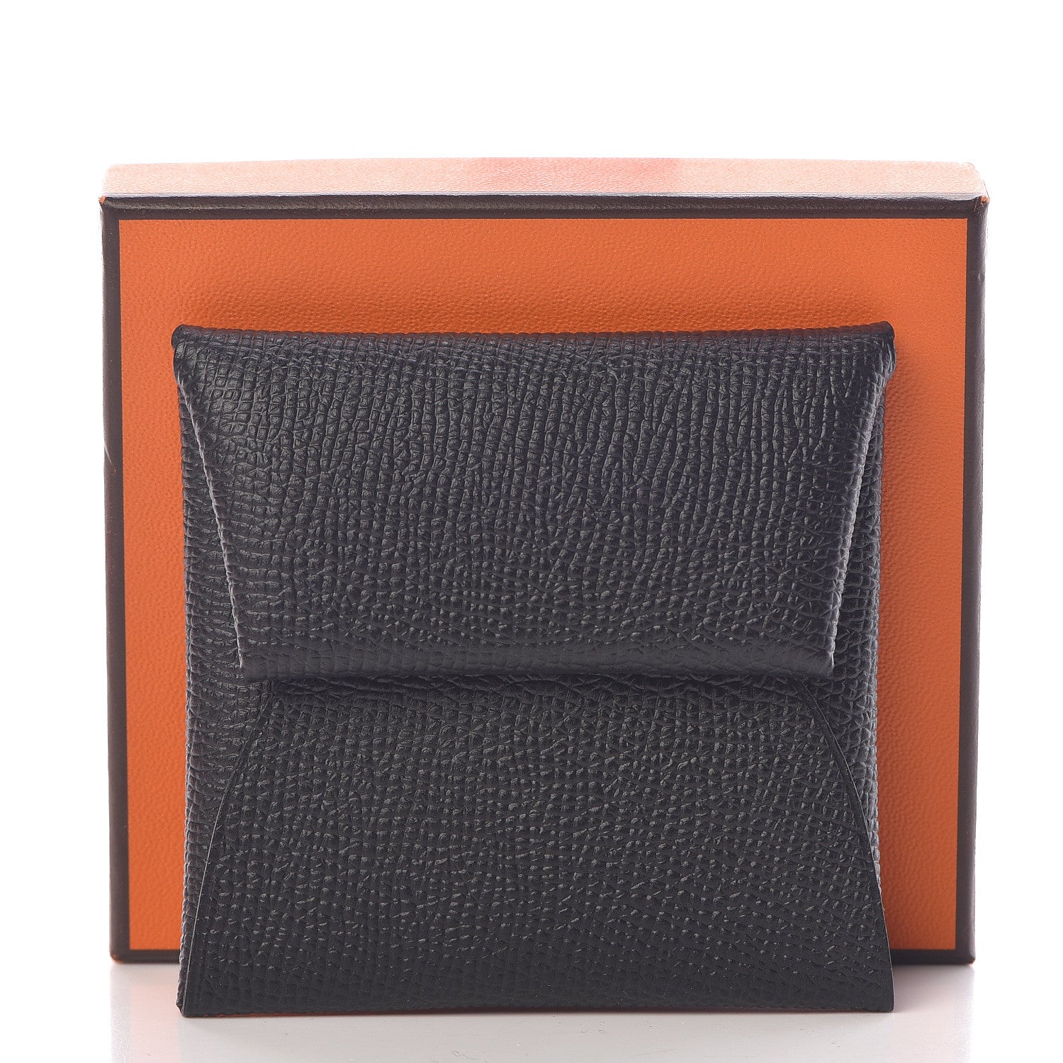 Hermes Epsom Bastia Coin Purse Black 8 of 8