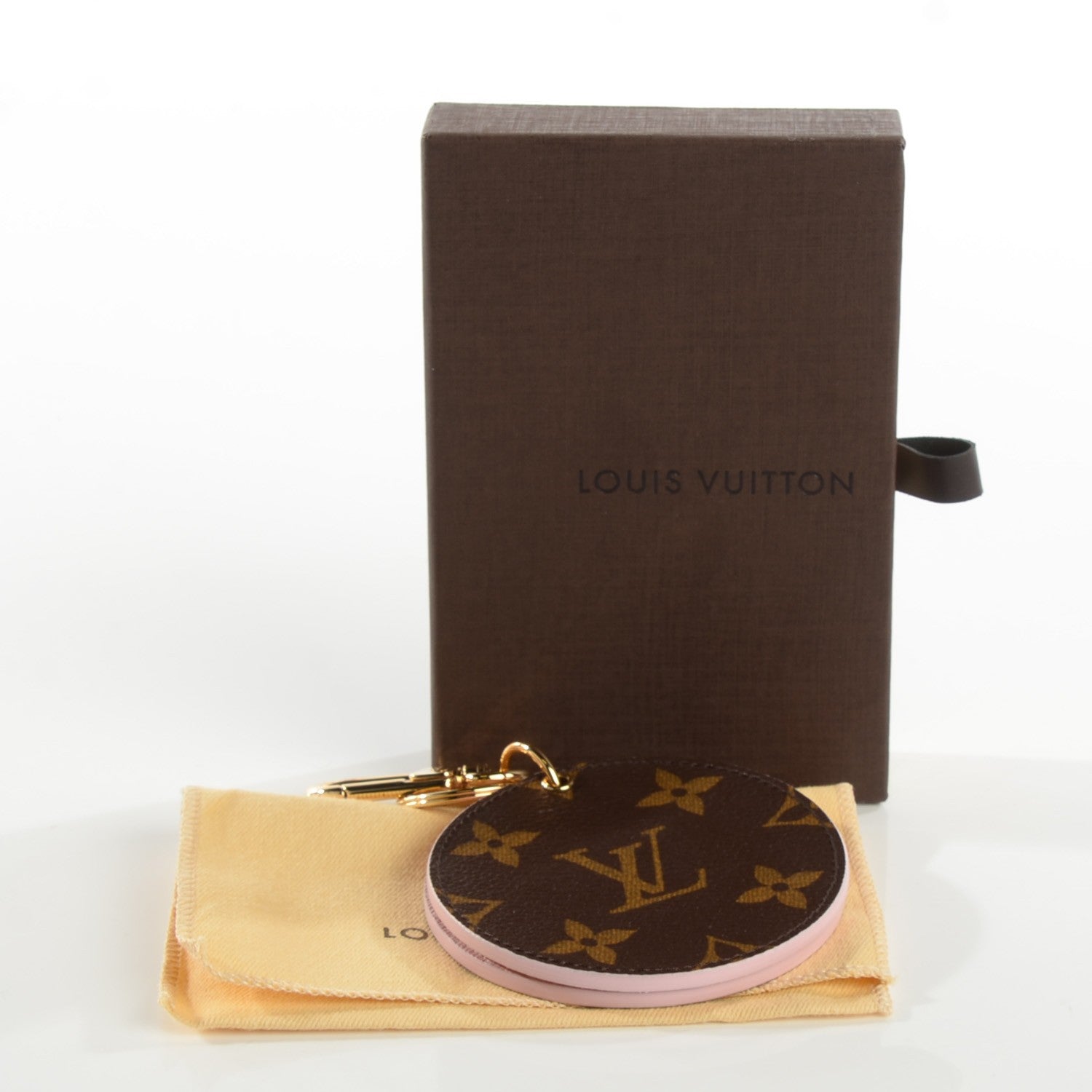 Louis Vuitton Monogram LV Mirror Key Holder Rose Ballerine 5 of 5