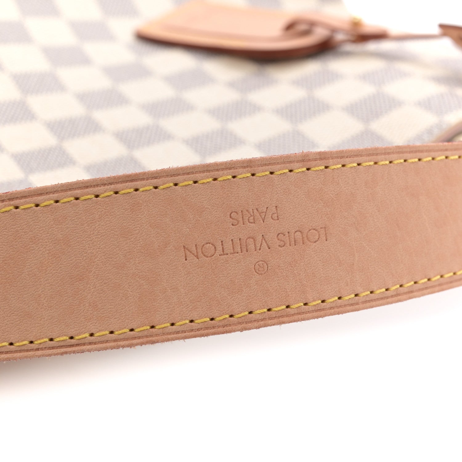 Louis Vuitton Damier Azur Graceful MM Rose Ballerine 10 of 10