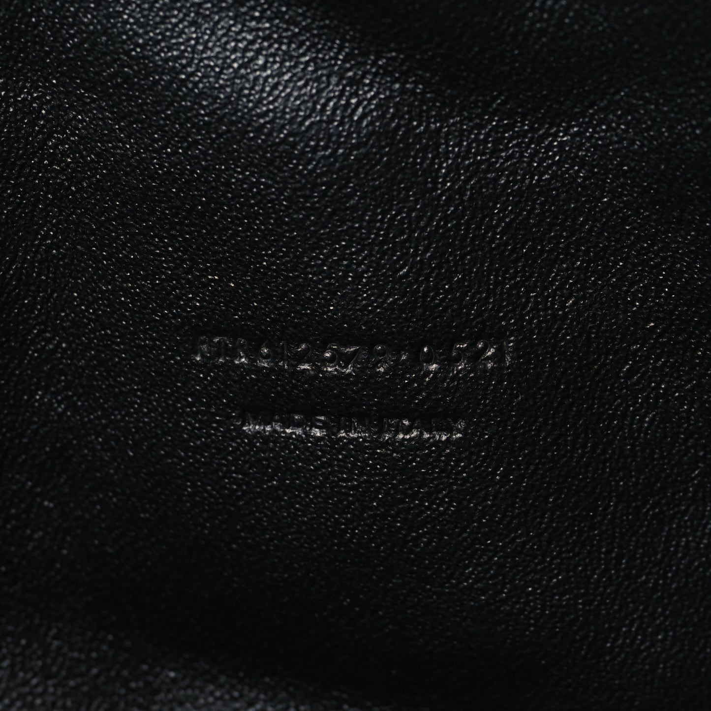 Suede Matelasse Monogram Mini Lou Camera Bag Black