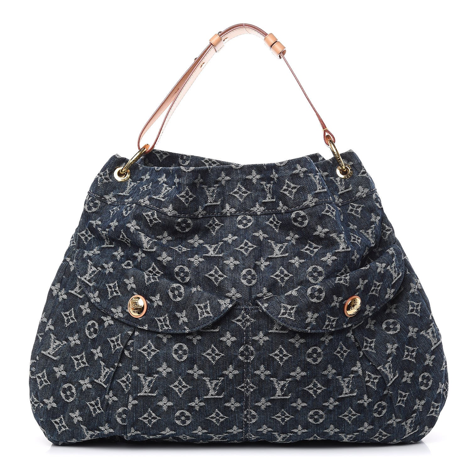 Louis Vuitton Denim Daily GM Gris Blue 1 of 12