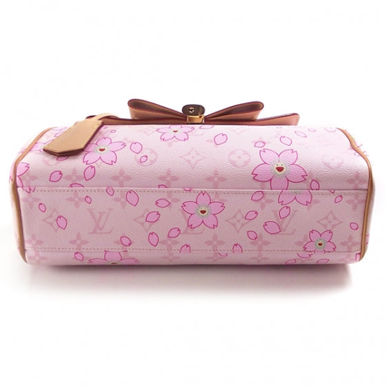 Monogram Cherry Blossom Sac Retro Pink