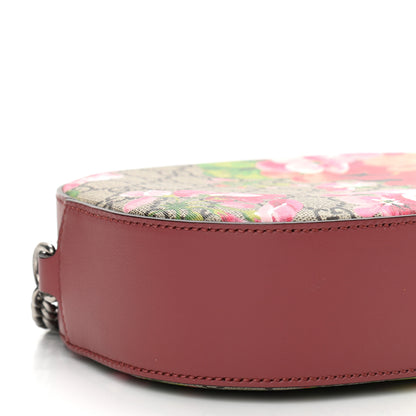 Gucci GG Supreme Monogram Blooms Mini Chain Shoulder Bag Beige Multicolor Dry Rose 9 of 10