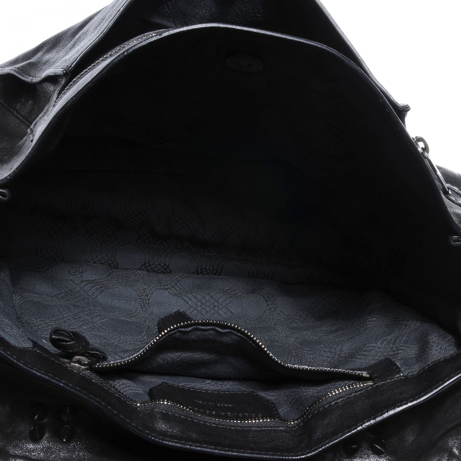 Proenza Schouler Lambskin PS1 Medium Satchel Black 5 of 6