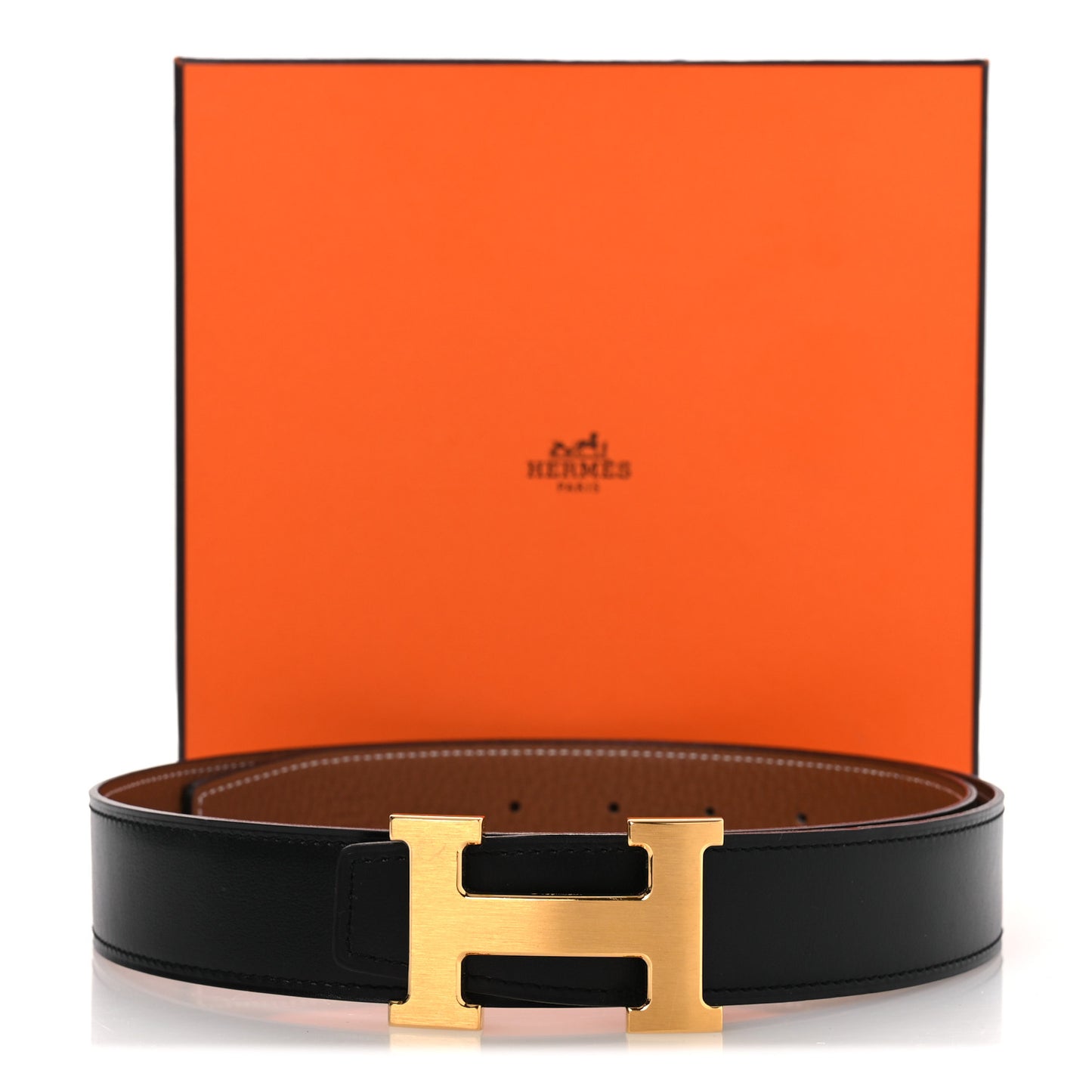 Box Togo 32mm H Belt 85 34 Black Gold