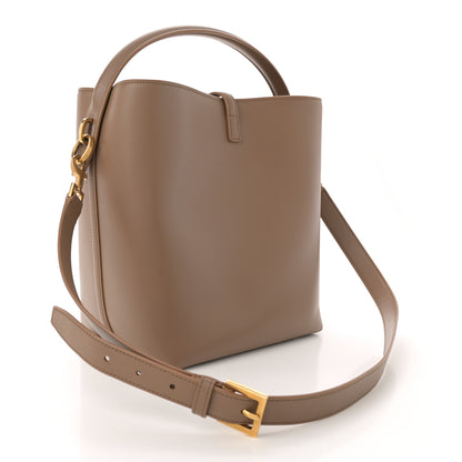 Saint Laurent Shiny Calfskin Le 37 Bucket Bag Dark Cork 4 of 15