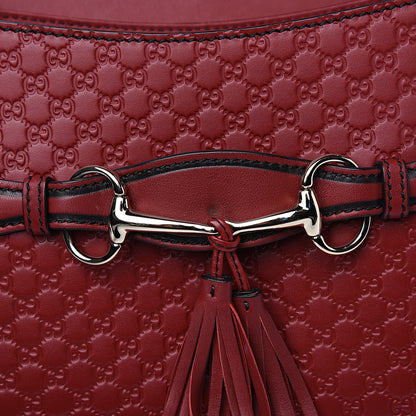 Gucci Microguccissima Medium Emily Chain Shoulder Bag Red 11 of 11