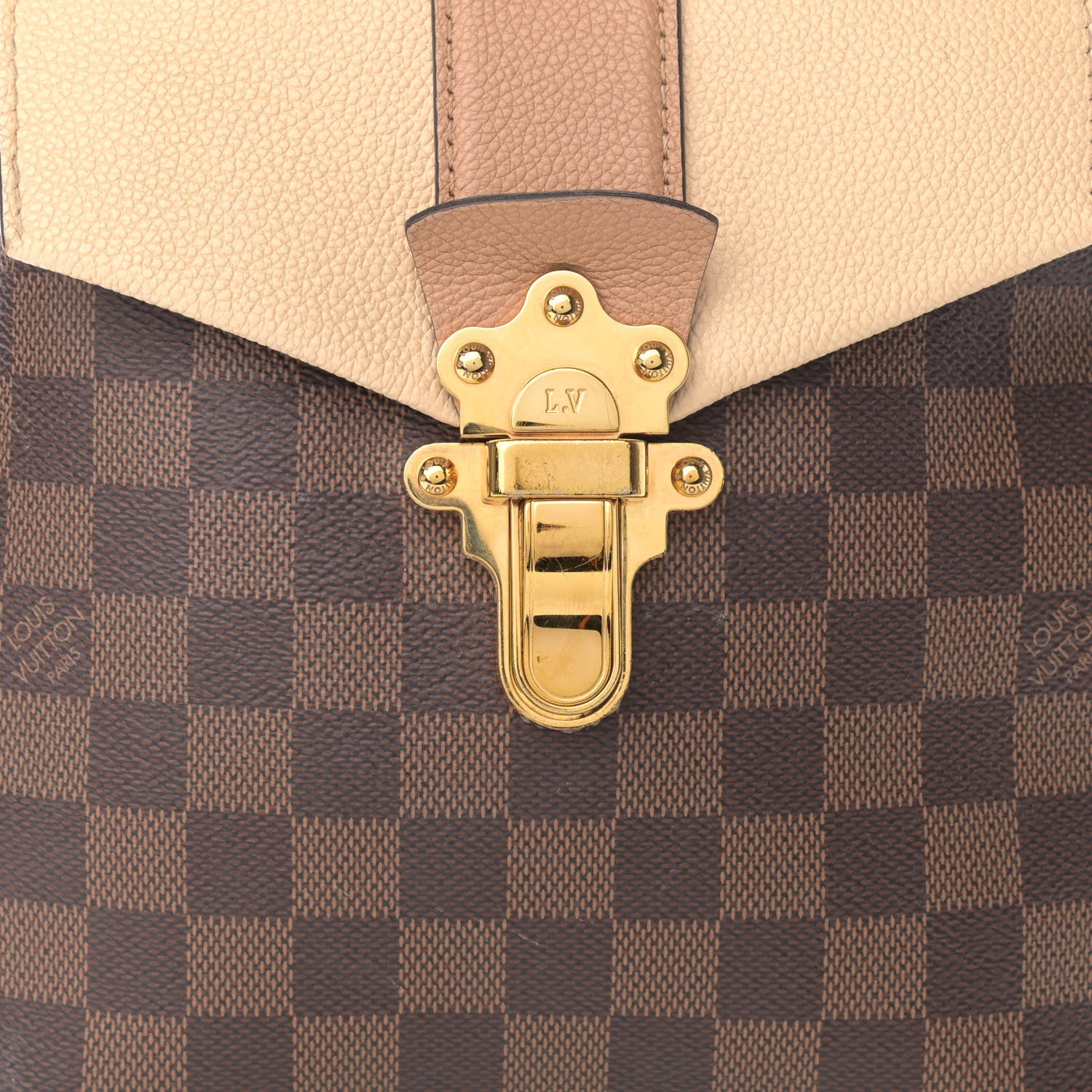 Louis Vuitton Damier Ebene Clapton Backpack Creme 8 of 14