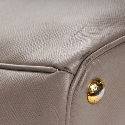 Prada Saffiano Large Galleria Double Zip Tote Argilla 11 of 16