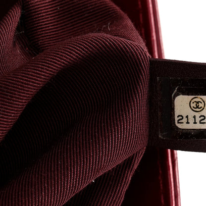 Chanel Aged Glazed Calfskin Quilted Large Daily Walk Flap Red 7 of 10