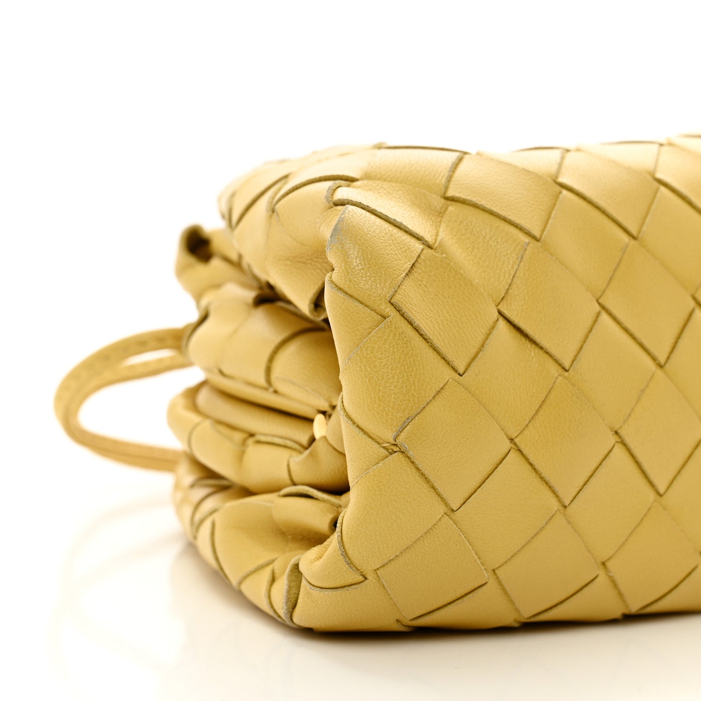 Nappa Intrecciato The Mini Pouch Buttercup