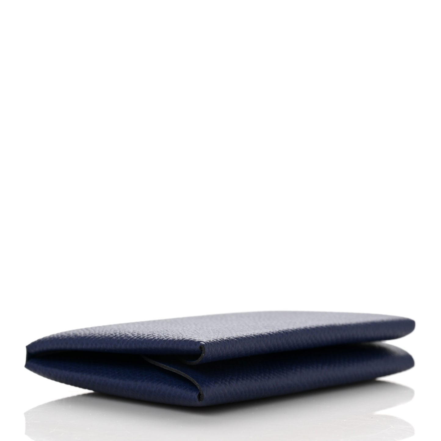 Epsom Verso Calvi Duo Card Case Bleu Saphir Bleu France