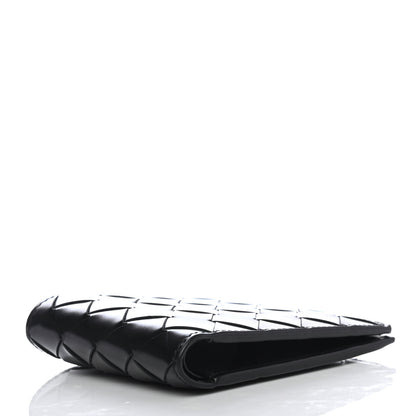 Bottega Veneta Nappa Maxi Intrecciato Bi-Fold Wallet Black 3 of 4