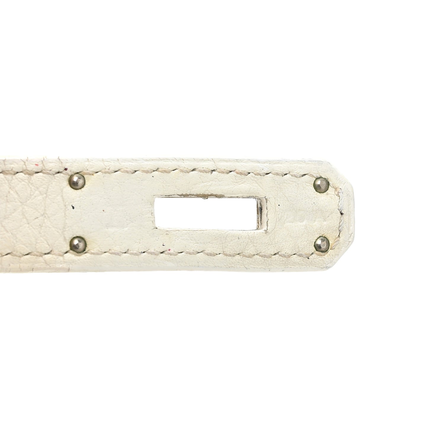 Taurillon Clemence BIRKIN 35 White