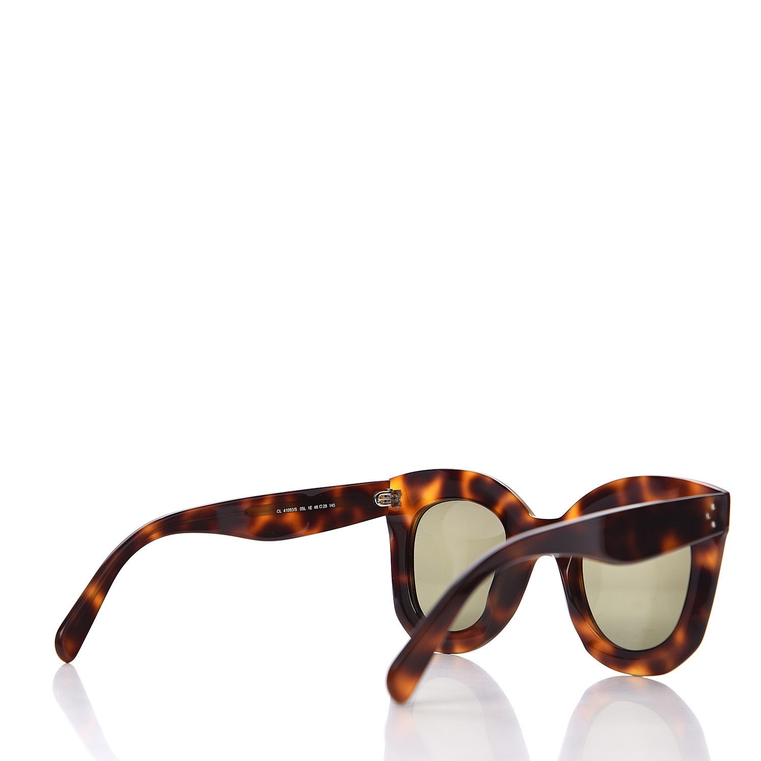 Celine Acetate Marta Sunglasses CL 41093/S Tortoise 4 of 8