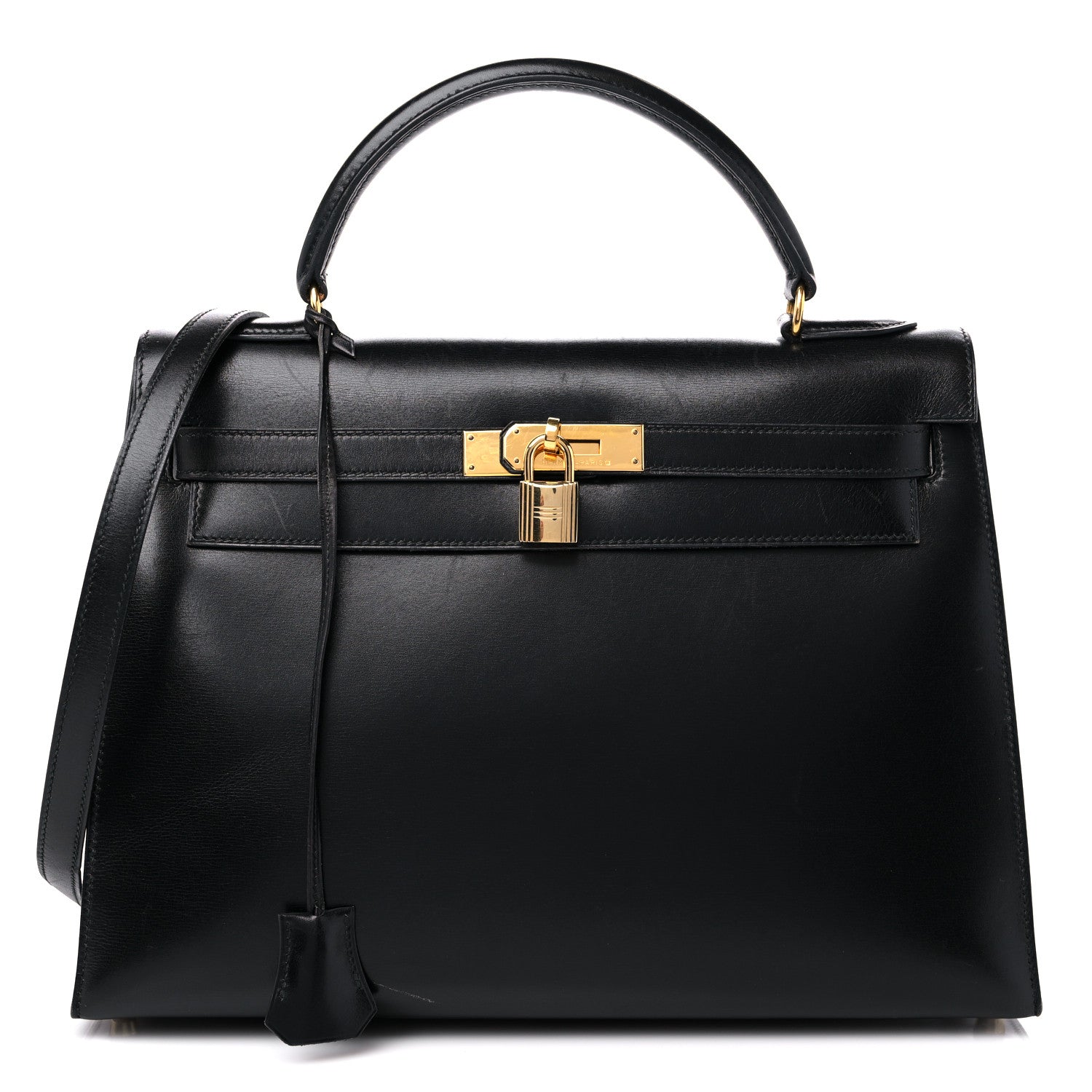 Hermes Box Kelly Sellier 32 Black 1 of 15