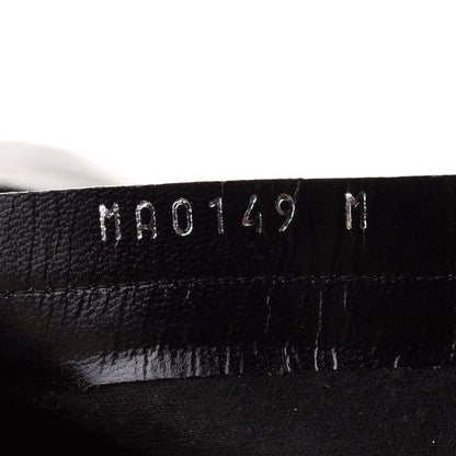 Louis Vuitton Patent Silhouette Ankle Boots 38.5 Black 8 of 11