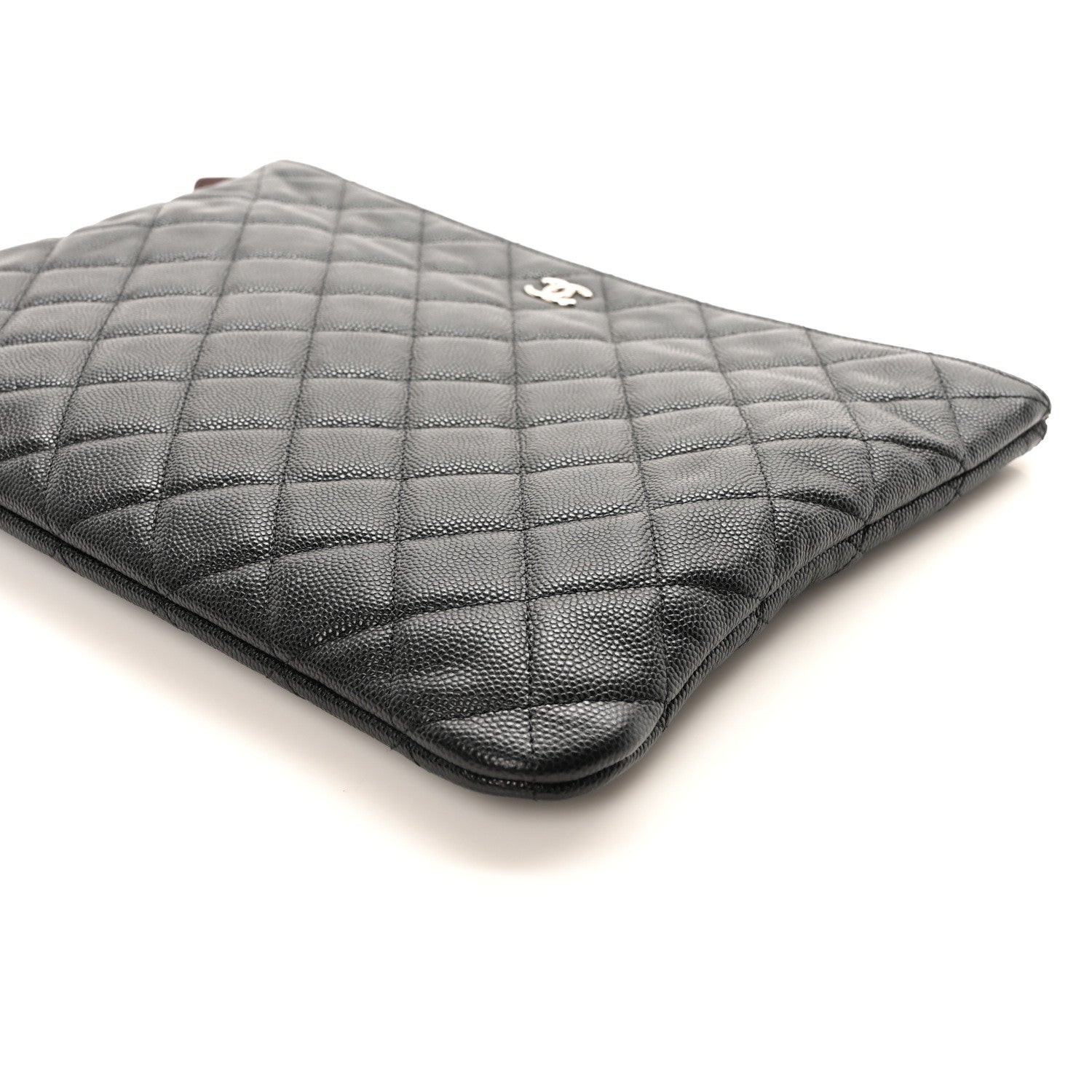Chanel Caviar Quilted Medium Cosmetic Case Black 9 of 9