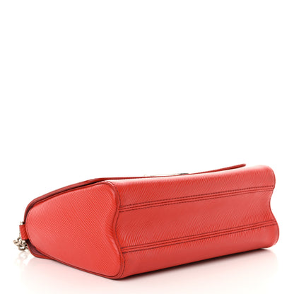 Louis Vuitton Epi Twist Shoulder Bag MM Coquelicot 4 of 13