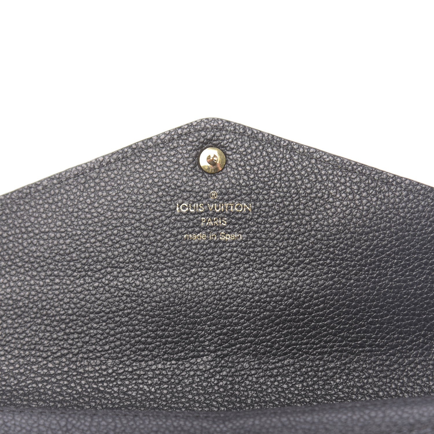 Louis Vuitton Empreinte Sarah Wallet NM Black 6 of 7