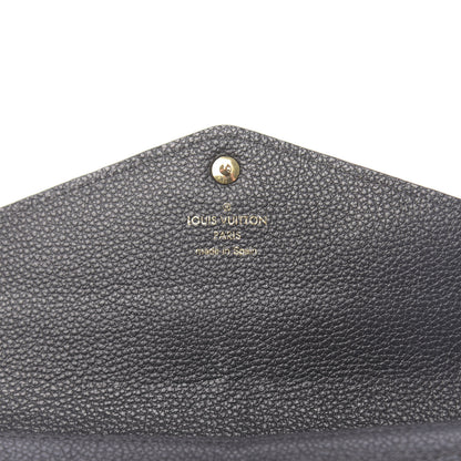 Louis Vuitton Empreinte Sarah Wallet NM Black 6 of 7