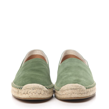Louis Vuitton Suede Bidart Espadrilles 8 Green 2 of 7