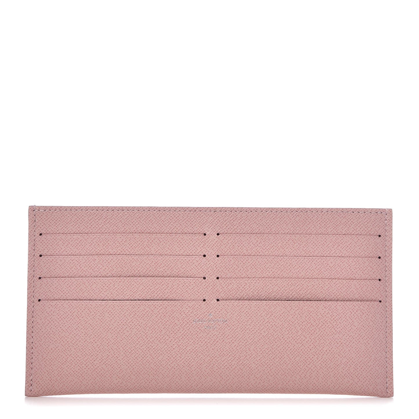 Calfskin Felicie Card Holder Insert Rose Ballerine