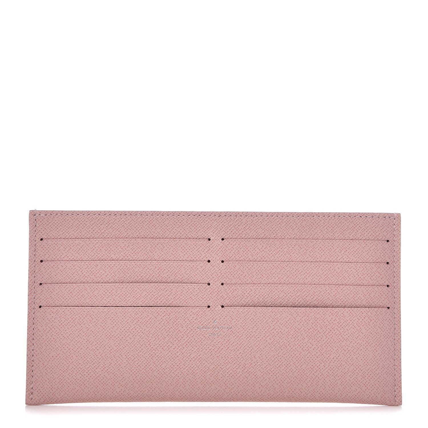 Louis Vuitton Calfskin Felicie Card Holder Insert Rose Ballerine 1 of 6